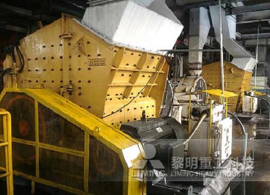 內蒙古包頭煤矸石破碎生產(chǎn)線